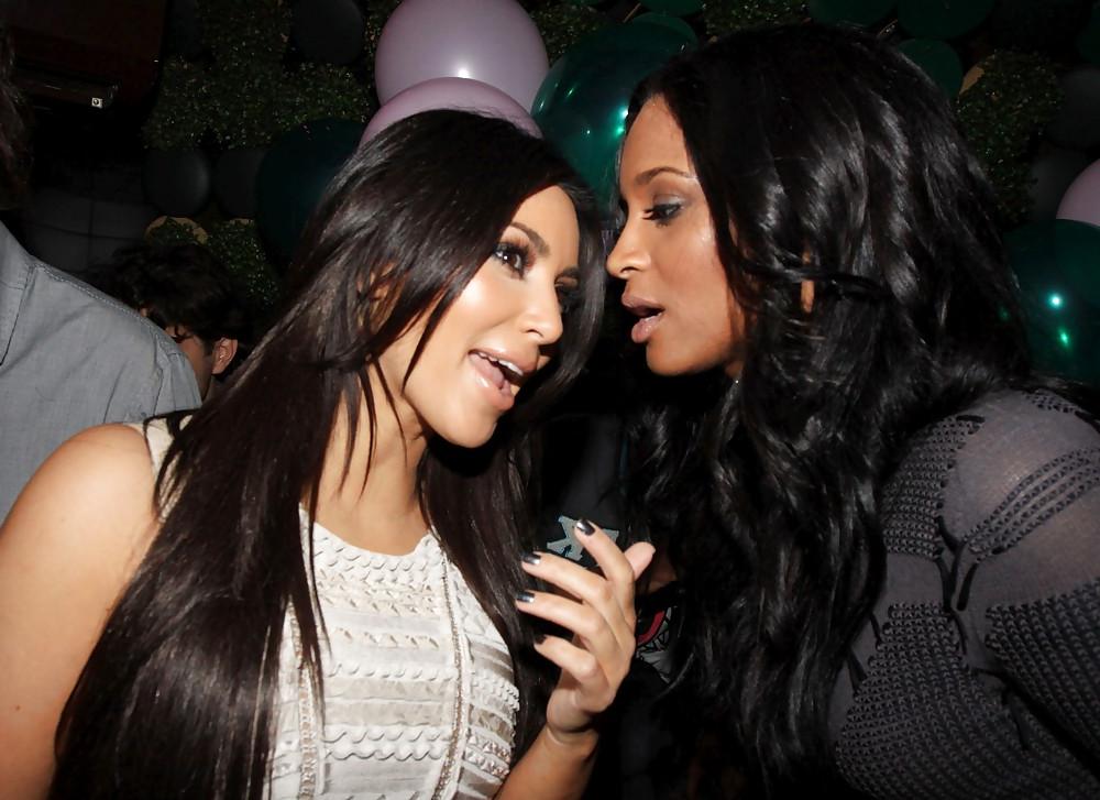 18P Kim Kardashian Ciaras Birthday Party at Greenhouse
