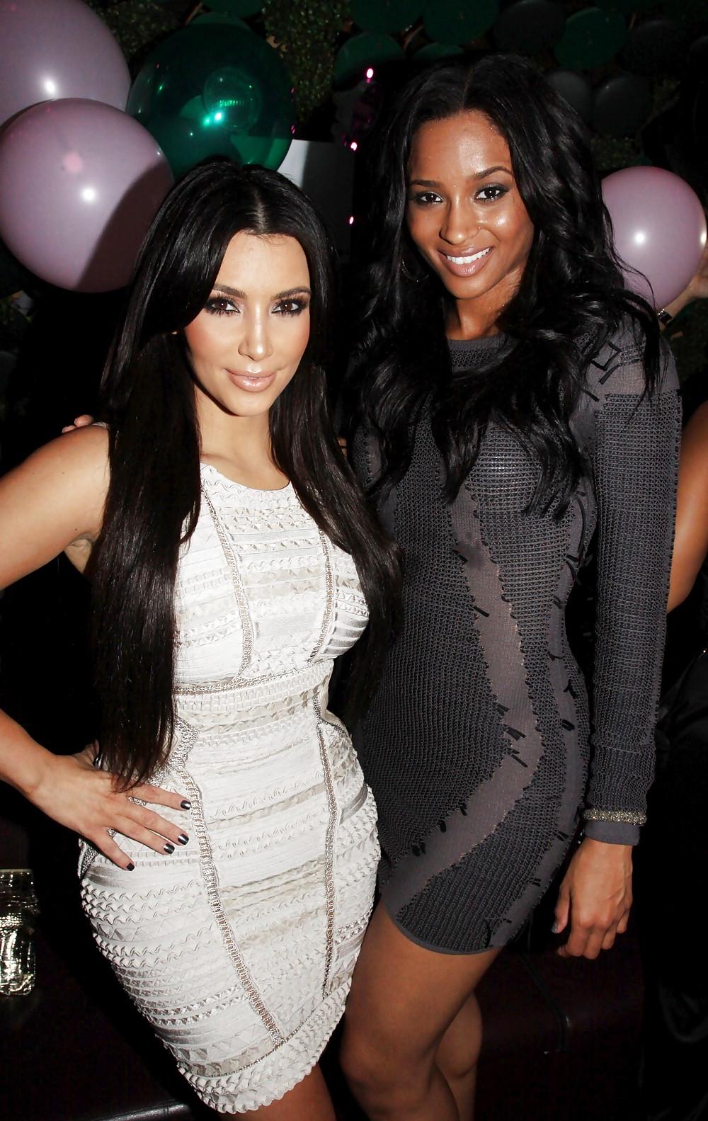 18P Kim Kardashian Ciaras Birthday Party at Greenhouse