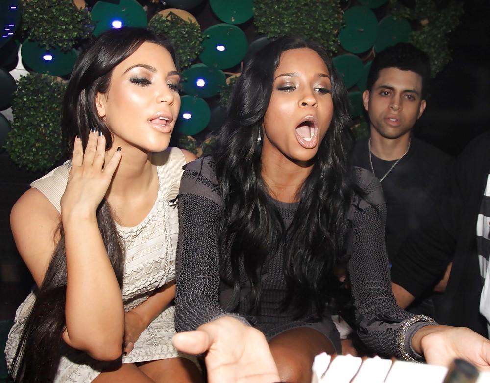 18P Kim Kardashian Ciaras Birthday Party at Greenhouse