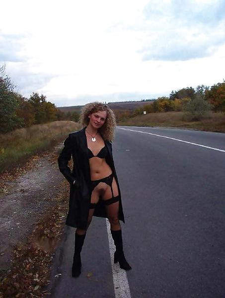 13P KEY - Curly Teen outdoors