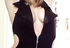 11P Stupid 18Yo blonde Slut Whore showing off pussy and ass 