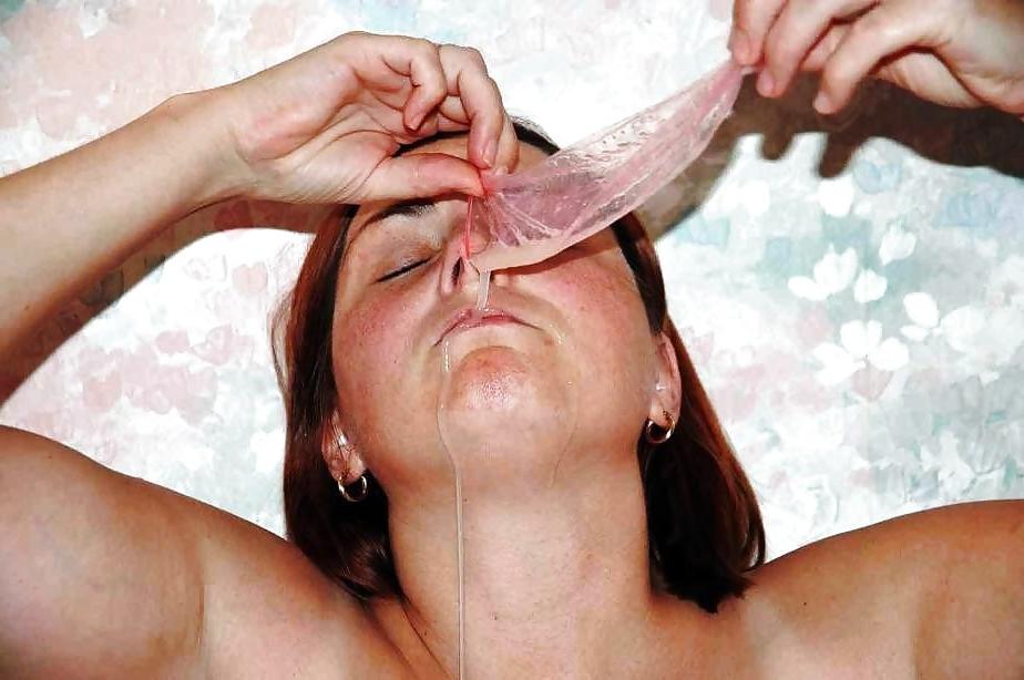 25P Les salopes ( drink sperm , play condom ,facial )