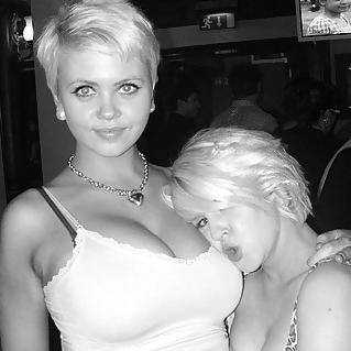 25P Busty Goddesses - Short Haired Girls With Huge Breasts, 17
