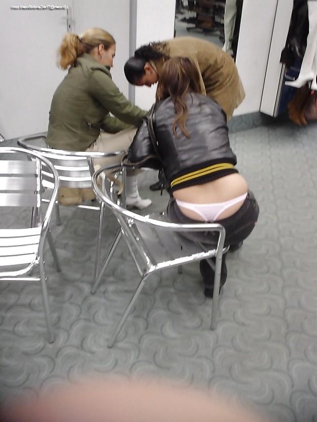 15P Sexy thong peeps