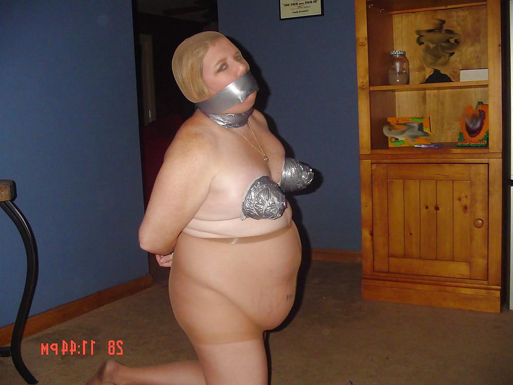 10P Sexy Mummy's Still Tied Up