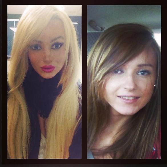 25P Before and After - Bimbo Edition
