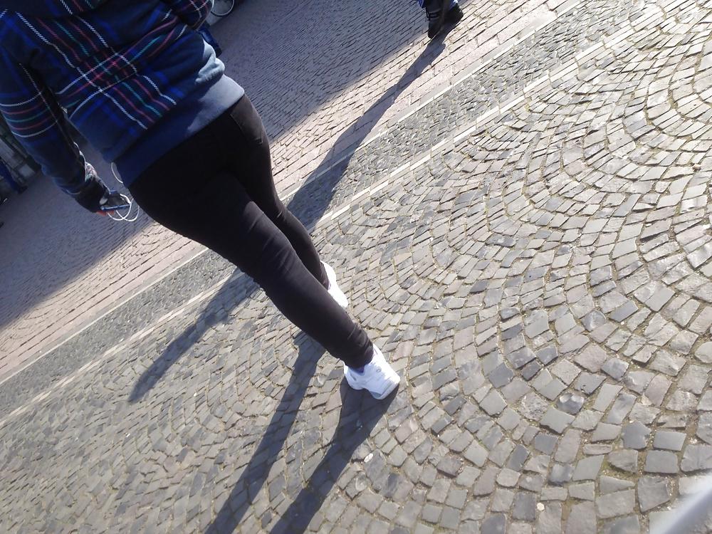 12P Voyeur - Nice Teen Ass in black Jeans