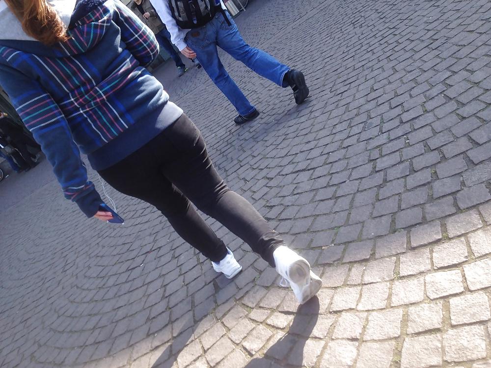 12P Voyeur - Nice Teen Ass in black Jeans