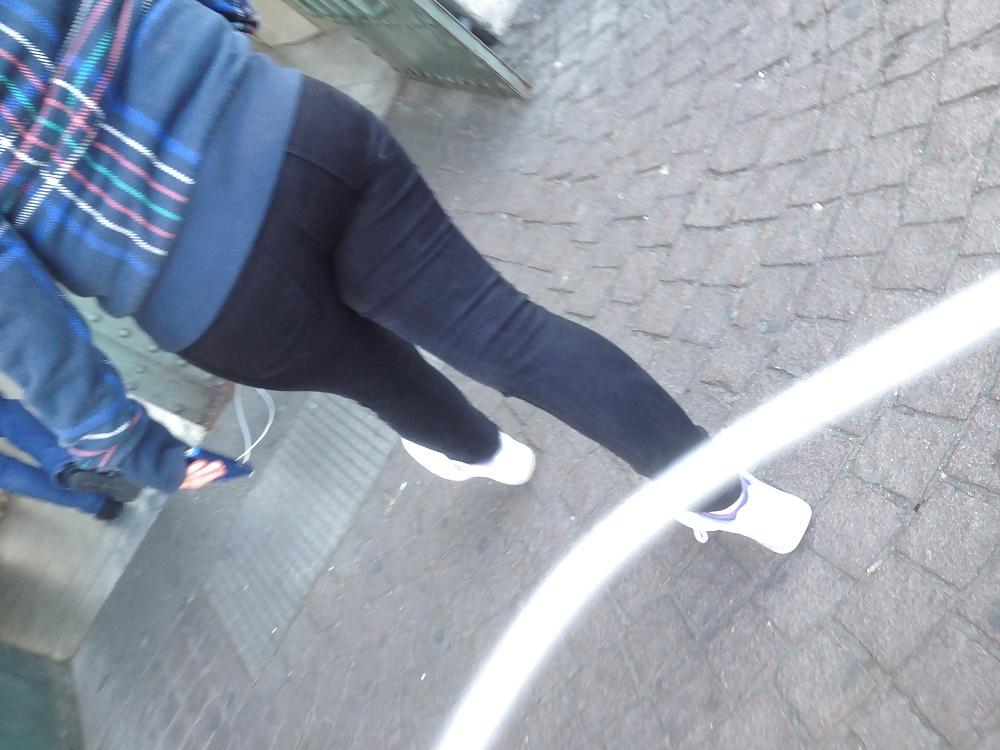 12P Voyeur - Nice Teen Ass in black Jeans