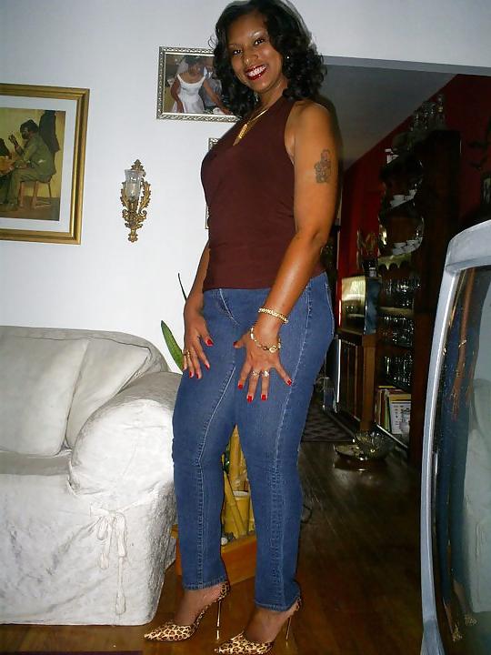 25P Jeans, Heels, & Stockings