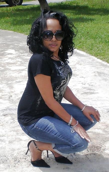 25P Jeans, Heels, & Stockings