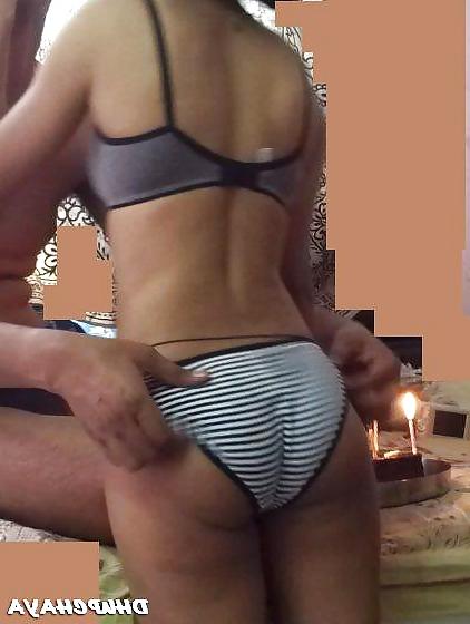 5P Hot Indian Girl on Birthday With BF 