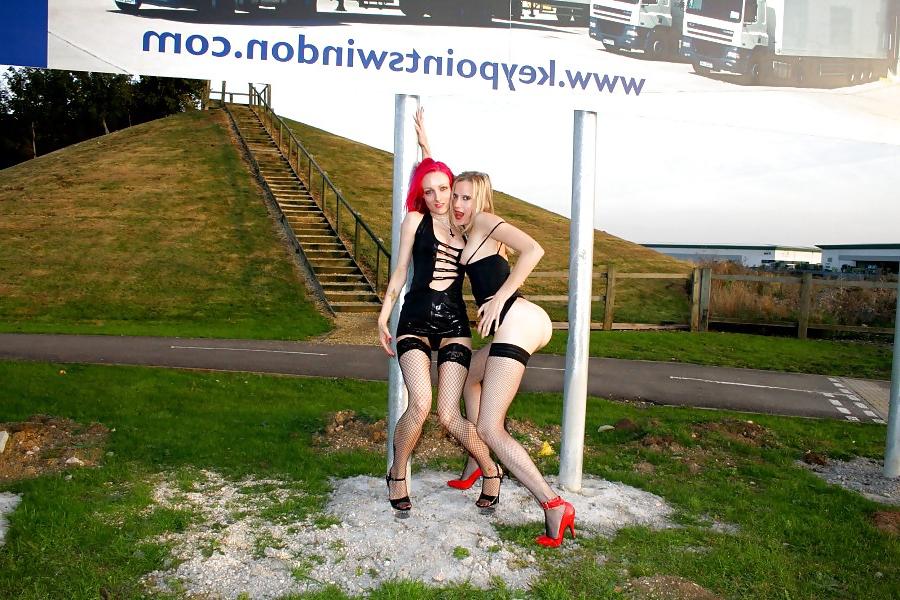 25P Kinky British Slags go Out to Play