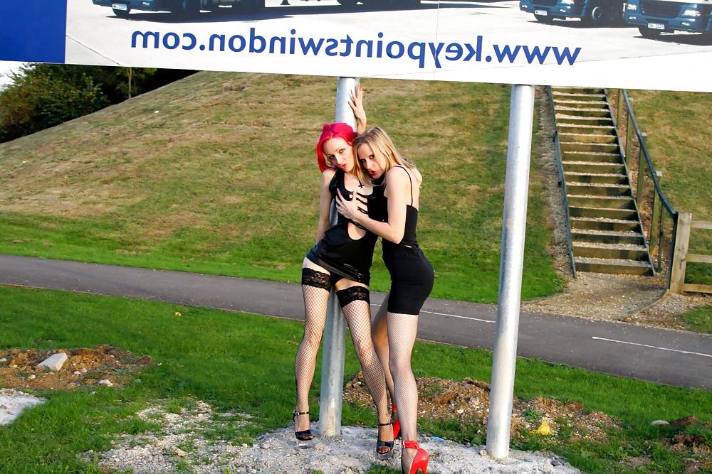 25P Kinky British Slags go Out to Play