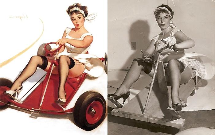 25P Art is not Porn#Gil Elvgren