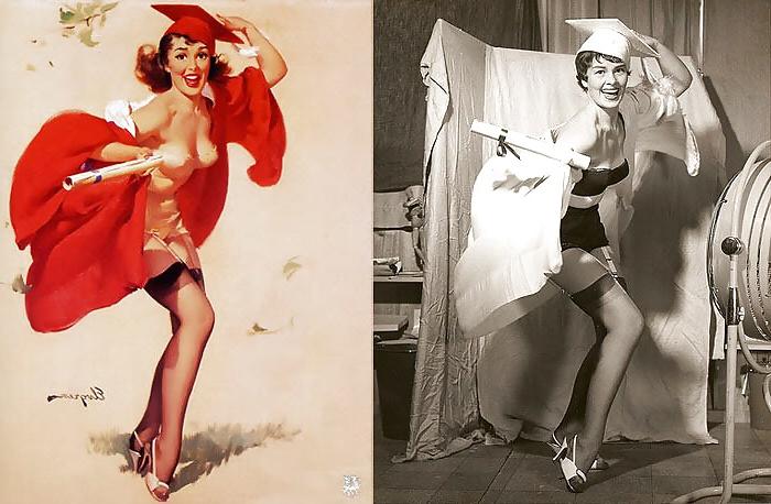 25P Art is not Porn#Gil Elvgren