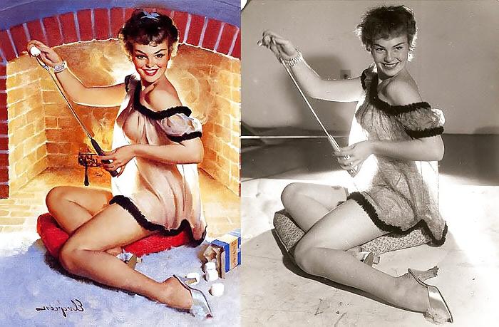 25P Art is not Porn#Gil Elvgren