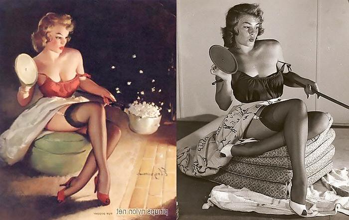 25P Art is not Porn#Gil Elvgren