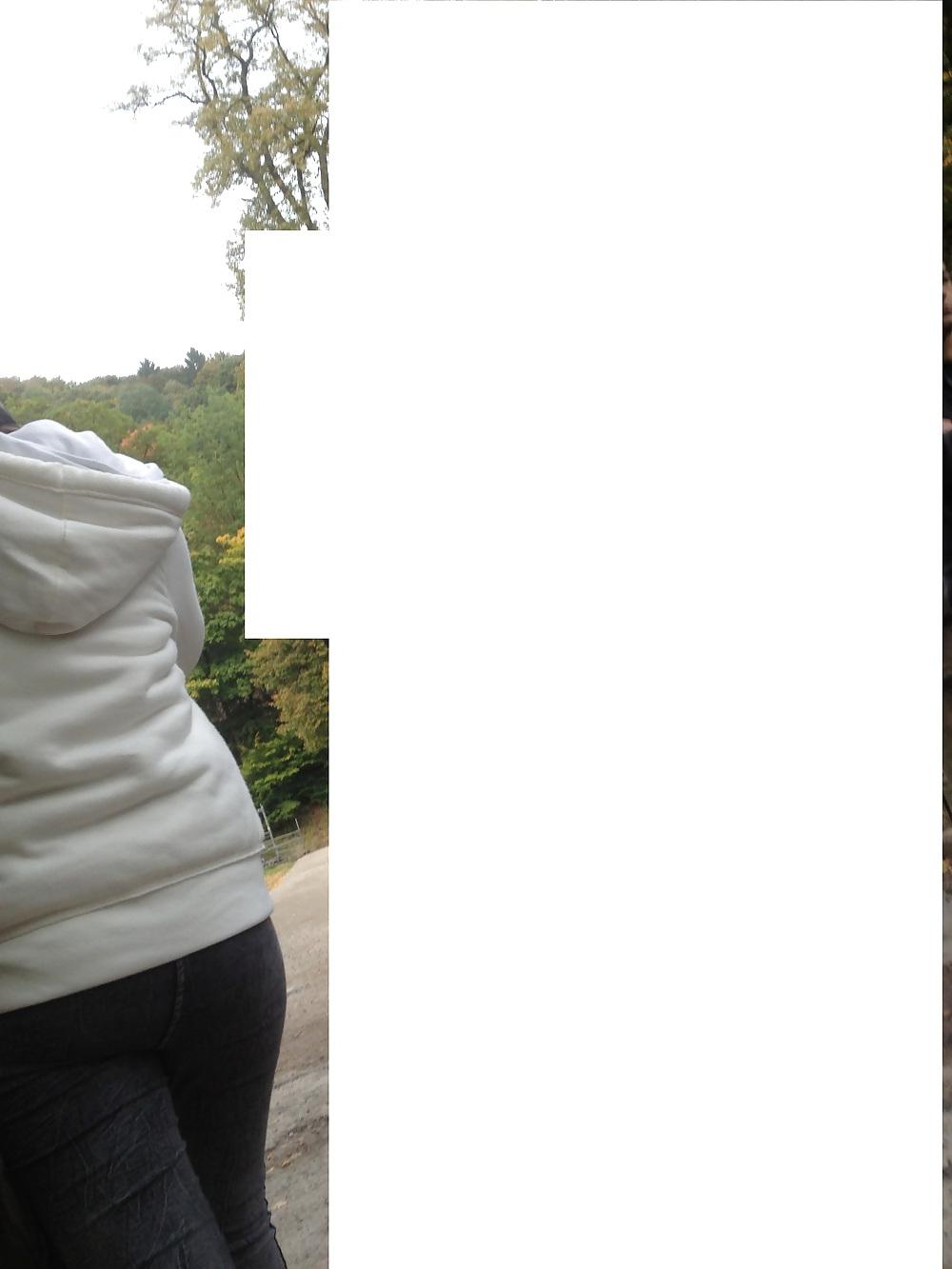 9P Candid Teen Jeans Ass - Voyeur