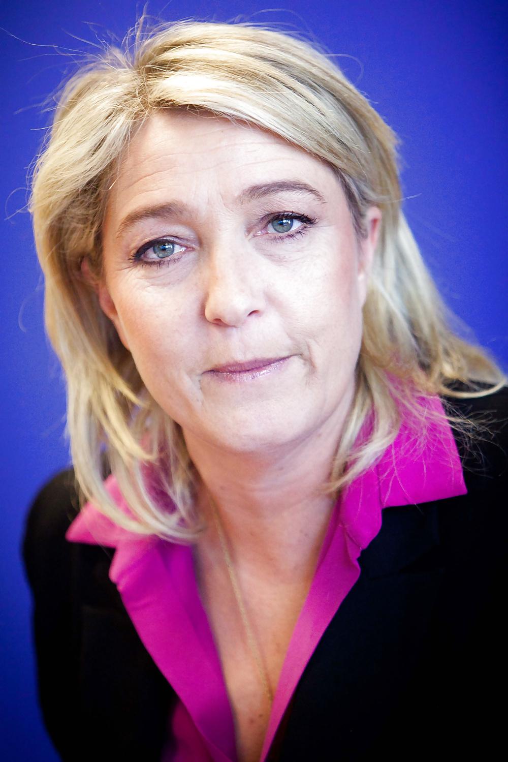 25P I adore jerking to sexy Marine Le Pen