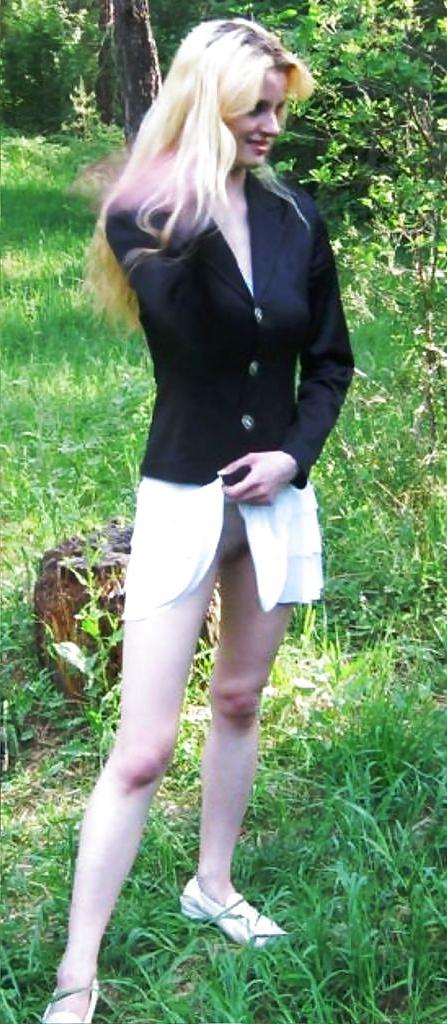25P Private pictures of a cute teen girl in heels and stockings