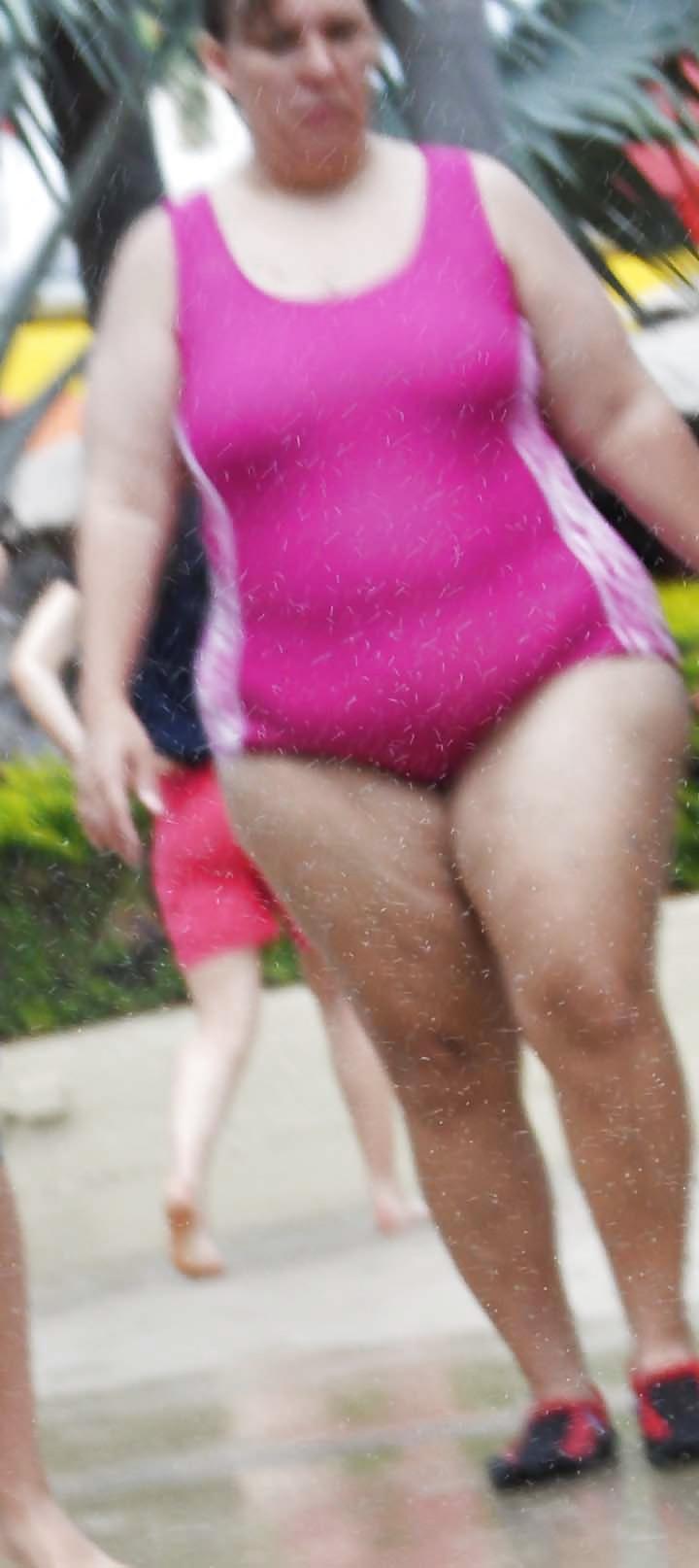 5P BBW in One Piece Bathing Suit