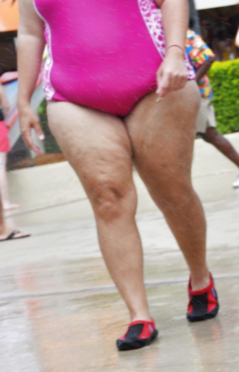 5P BBW in One Piece Bathing Suit