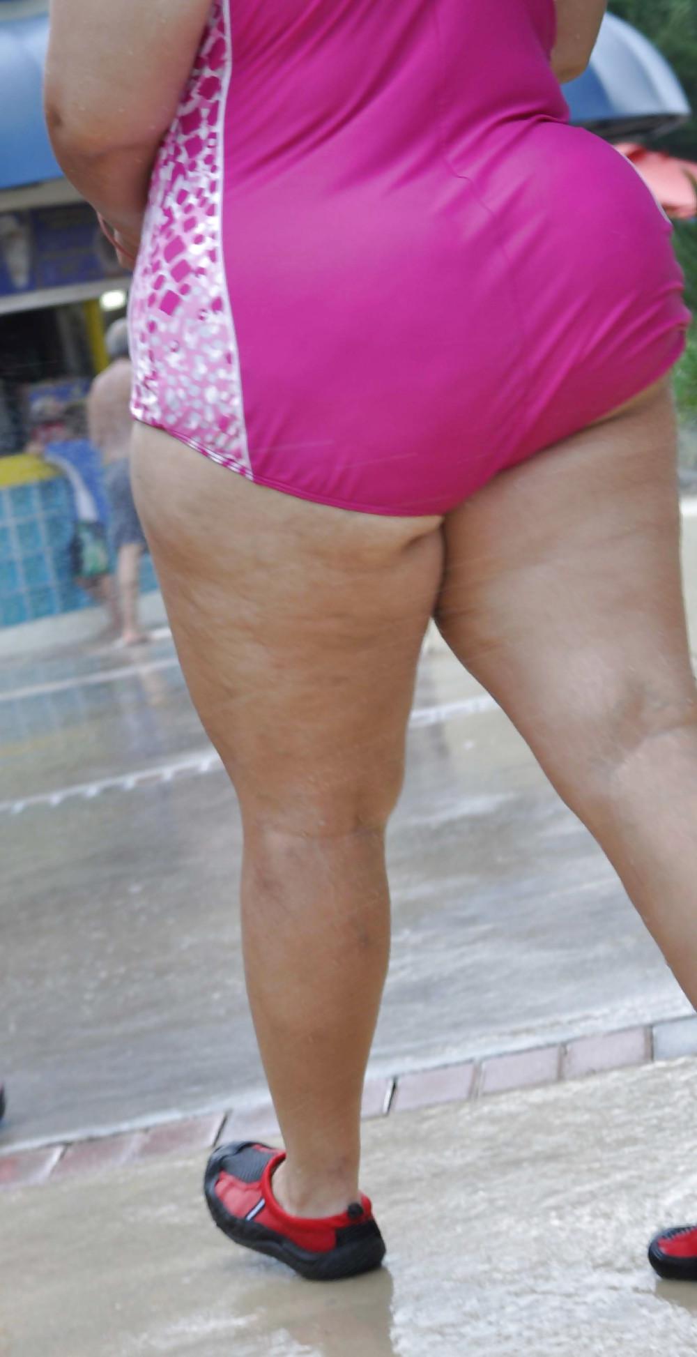5P BBW in One Piece Bathing Suit