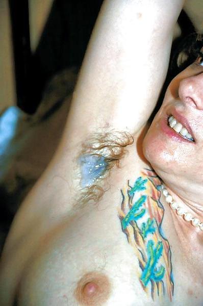 4P Cum in Hairy Armpit