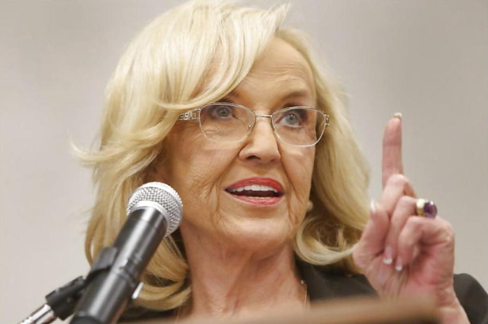 25P It's really great jerking off to conservative Jan Brewer