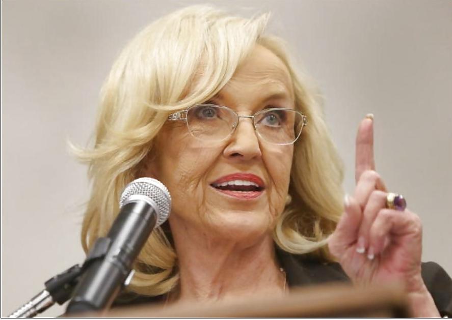 25P It's really great jerking off to conservative Jan Brewer