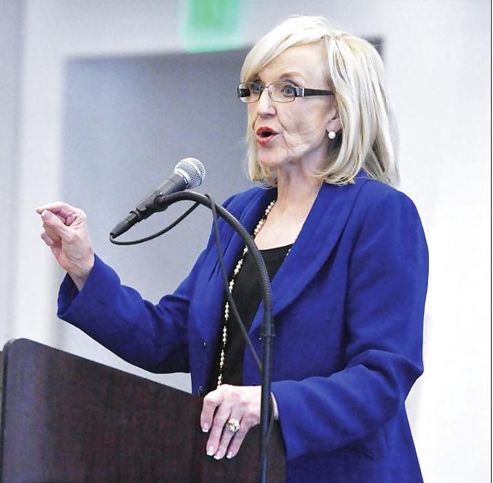 25P It's really great jerking off to conservative Jan Brewer