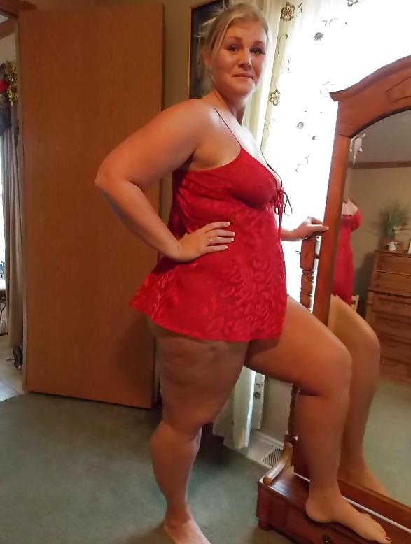 25P PRETTY BLONDE FAT ASS - 3