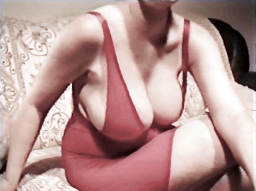 10P SAG - Big Udders Red Hot Monokini & Hot Legs In Miniskirt 11