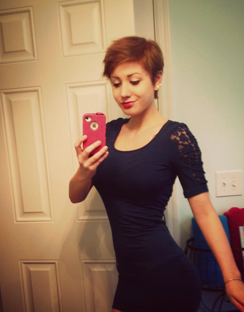 25P Busty Goddesses - Short Haired Girls With Huge Breasts, 15