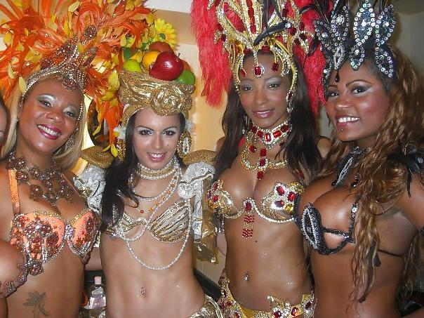 9P Groups of Brazilian women hungry for COCK! 