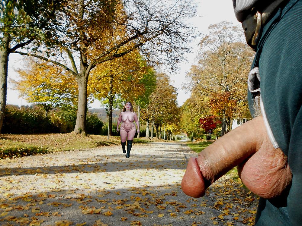15P Hot cocks and hot pussies naked outdoor