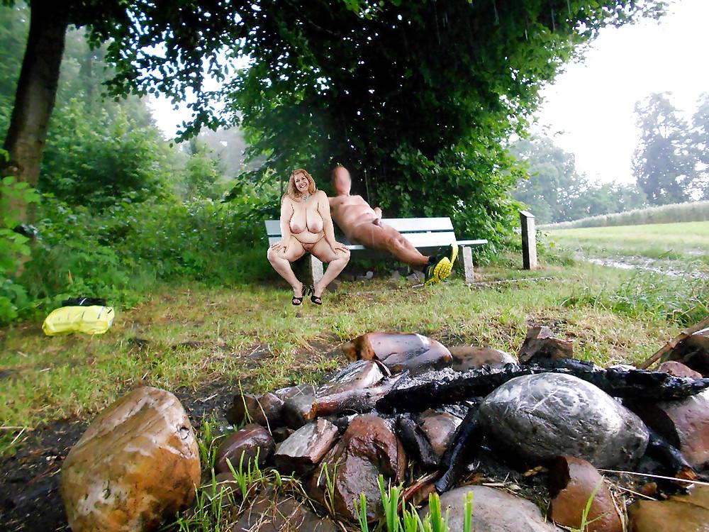 15P Hot cocks and hot pussies naked outdoor