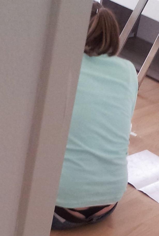 11P Girlfriend thong, voyeur, String einer Freundin
