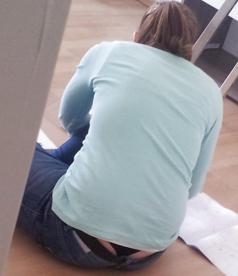 11P Girlfriend thong, voyeur, String einer Freundin