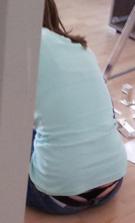 11P Girlfriend thong, voyeur, String einer Freundin
