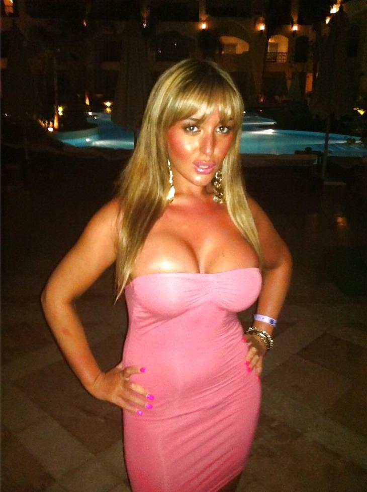 24P Abbee: Fake Tit Bimbo