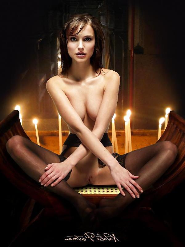 25P Natalie Portman showing off her pussy Part 2