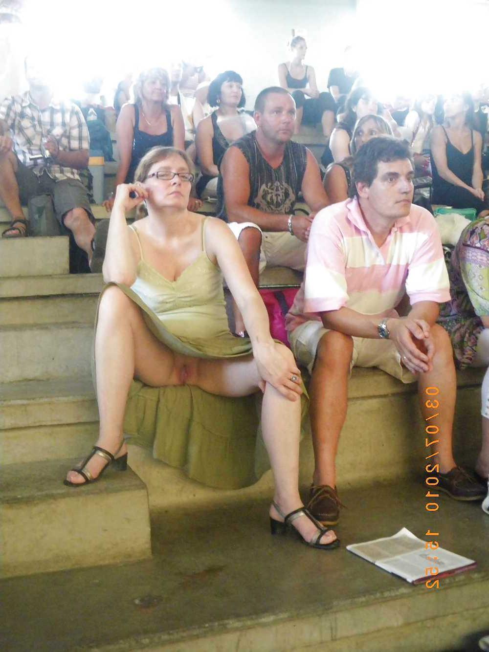 25P Upskirt Cameltoes #rec Amateur showing pussy PublicNudity 9