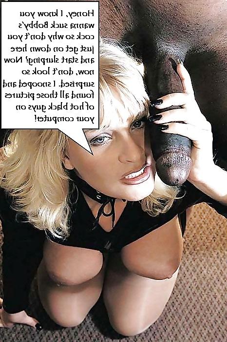 25P BBC Sissy und Cuck Bildunterschriften