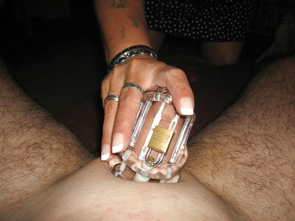8P Keuschhaltung durch Herrin - Chastity with Mistress