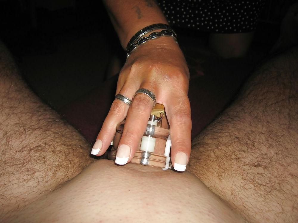 8P Keuschhaltung durch Herrin - Chastity with Mistress