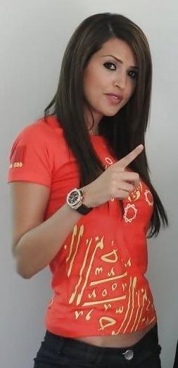 21P Sexy Algerian Arab singer manel filali - Milk and Honey
