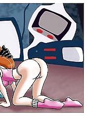 19P Sexy red head cartoons