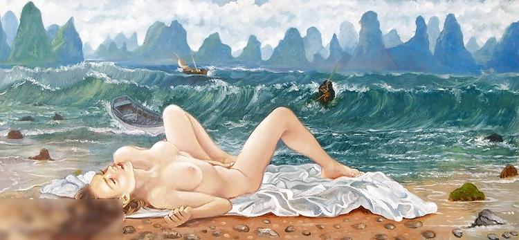 25P European Erotic Art